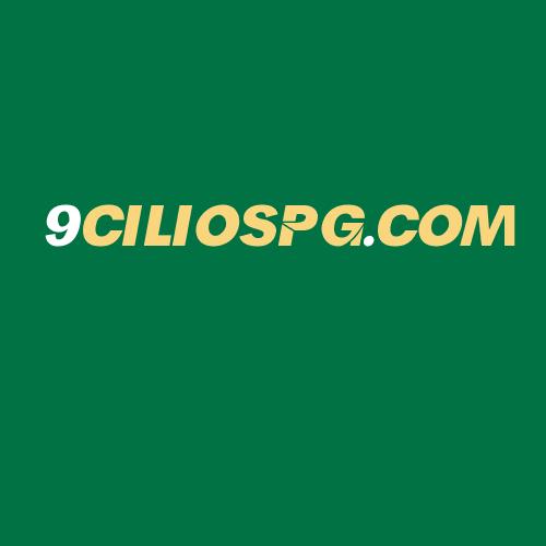 Logo da 9CILIOSPG