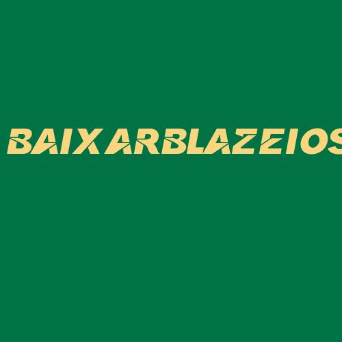 Logo da BAIXARBLAZEIOS