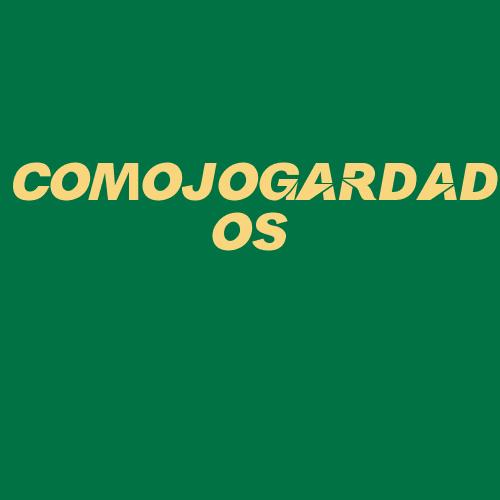 Logo da COMOJOGARDADOS